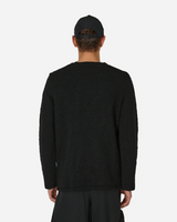 Printed l/s t shirt  fireplace black