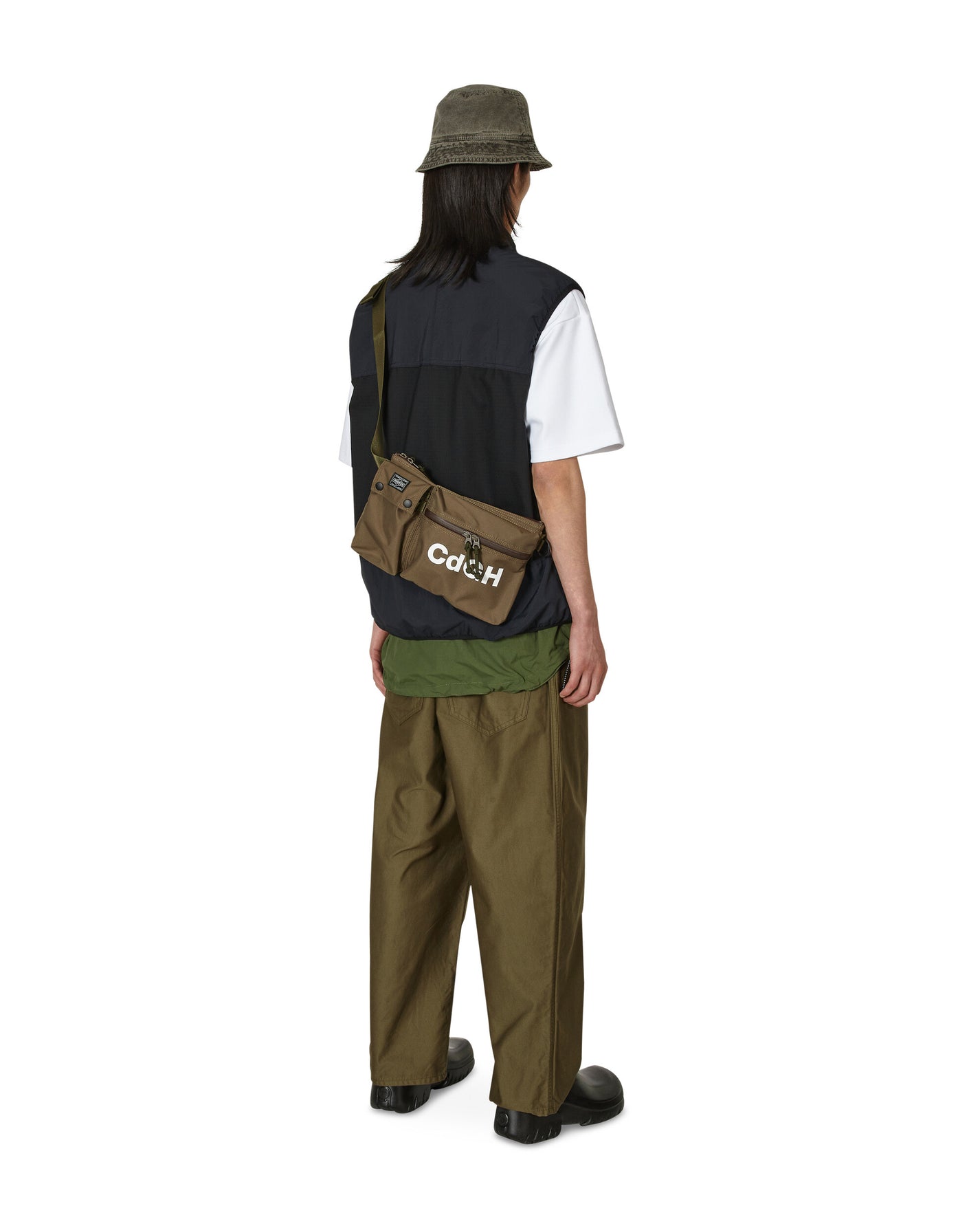 Comme Des Garçons Homme Men'S Acces Khaki Bags and Backpacks Waistbags HK-K201-051 2