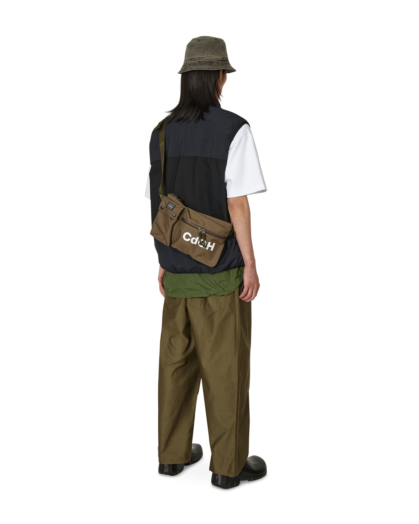 Comme Des Garçons Homme Men'S Acces Khaki Bags and Backpacks Waistbags HK-K201-051 2