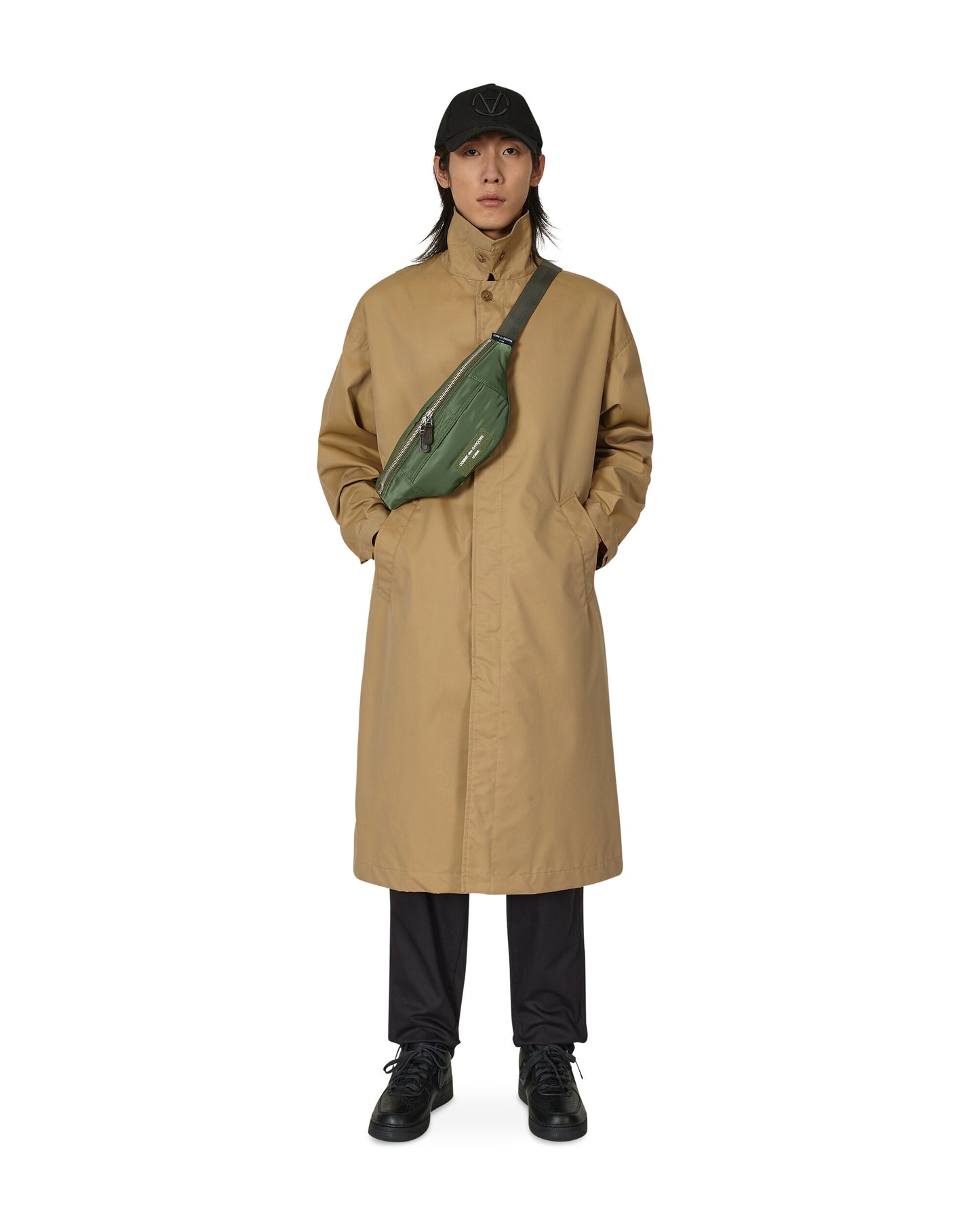 Comme Des Garçons Homme Men'S Acces Khaki Bags and Backpacks Waistbags HK-K202-051 2