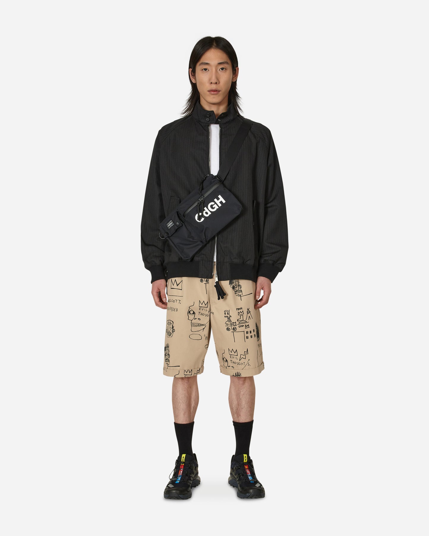 Comme Des Garçons Homme Men'S Acces Black Bags and Backpacks Waistbags HK-K201-051 1