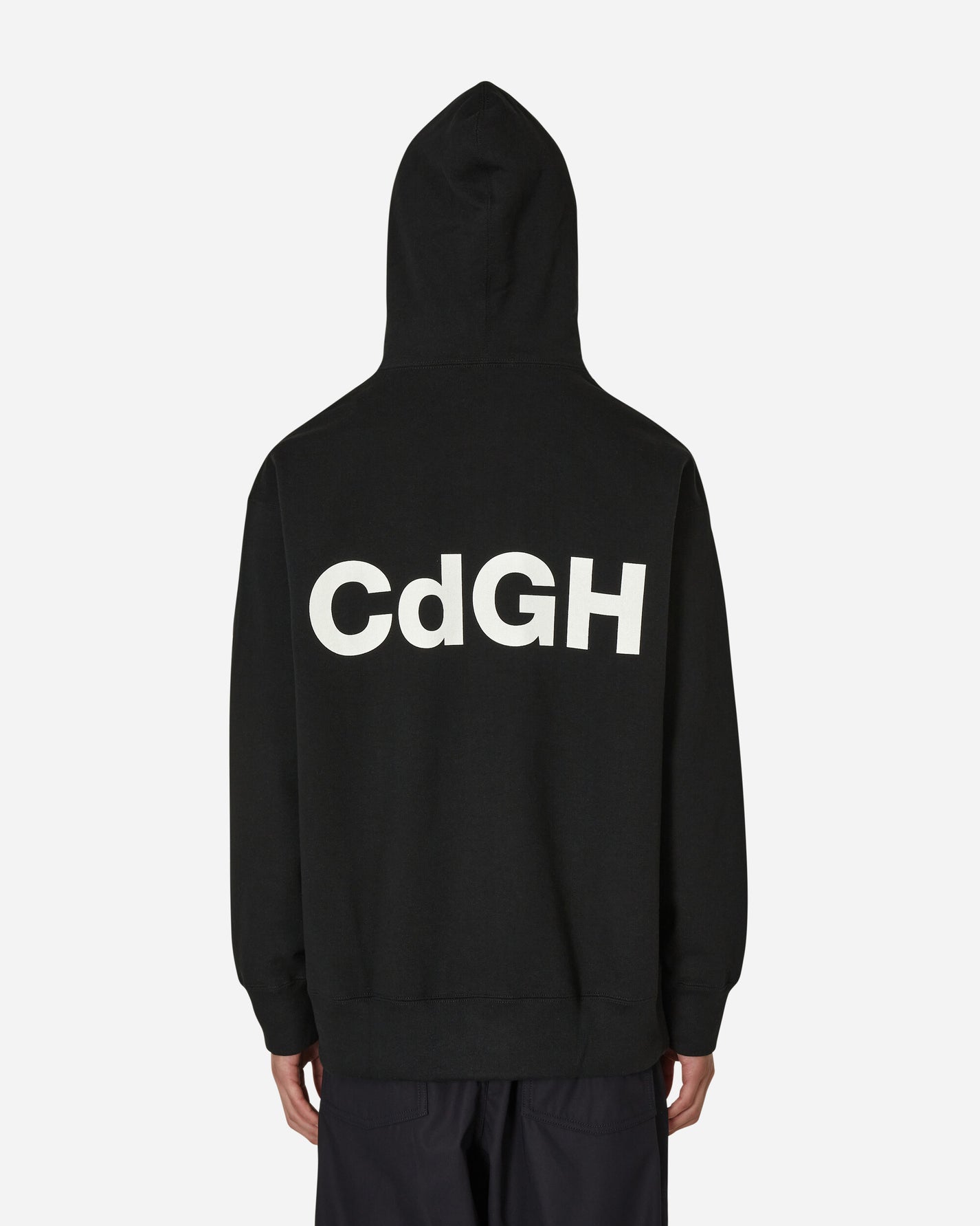 Comme Des Garçons Homme Men'S Hooded Sweatshirt Black Sweatshirts Hoodies HK-T006-051 1