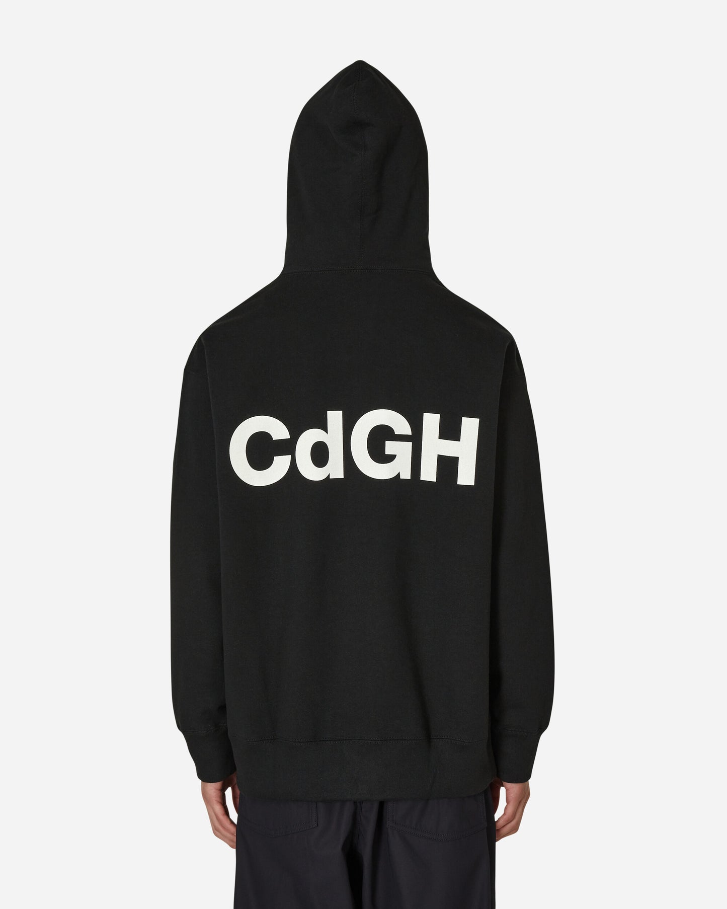 Comme Des Garçons Homme Men'S Hooded Sweatshirt Black Sweatshirts Hoodies HK-T006-051 1