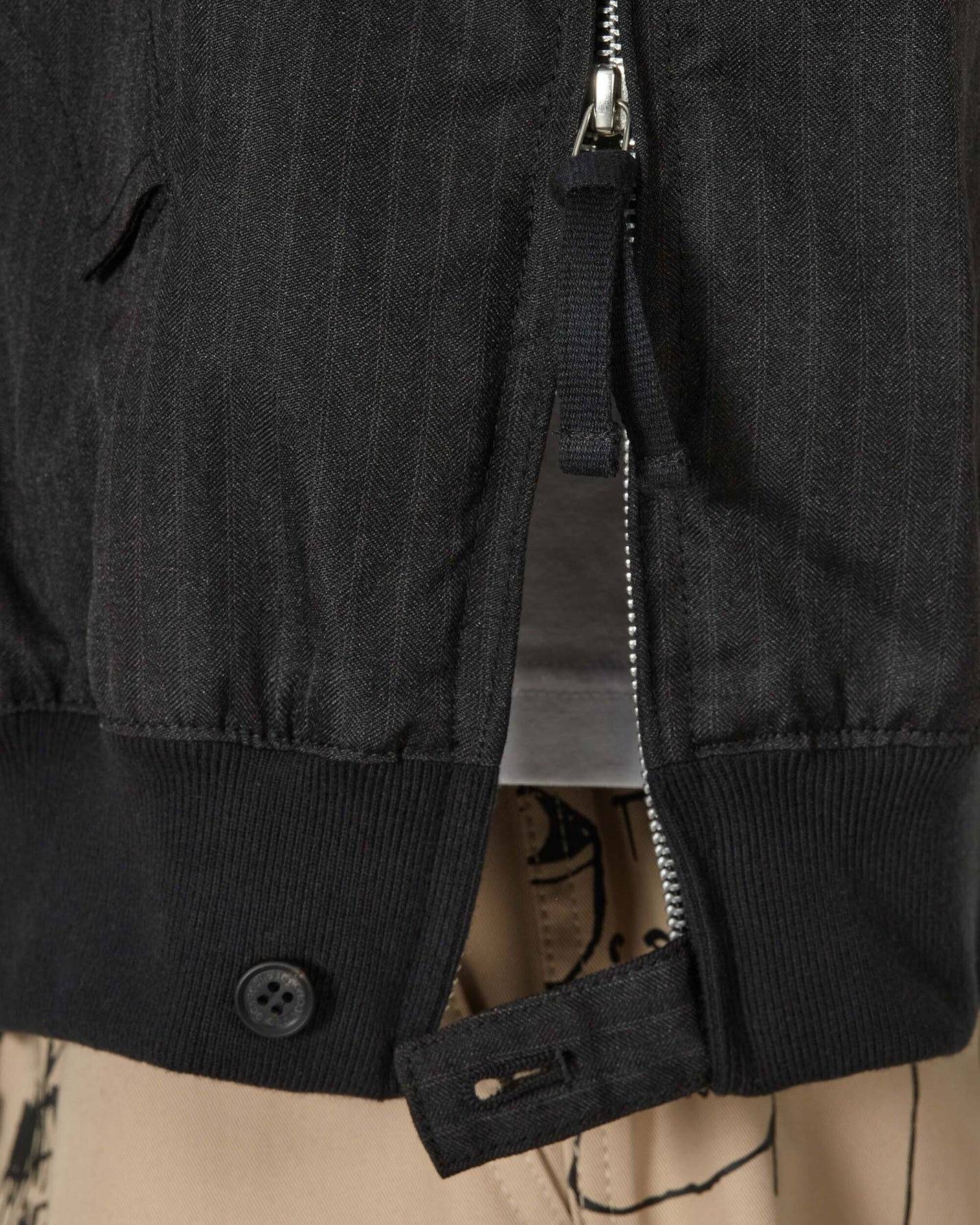 Comme Des Garçons Homme Men'S Jacket Black/Gray Coats and Jackets Jackets HK-J006-051 1