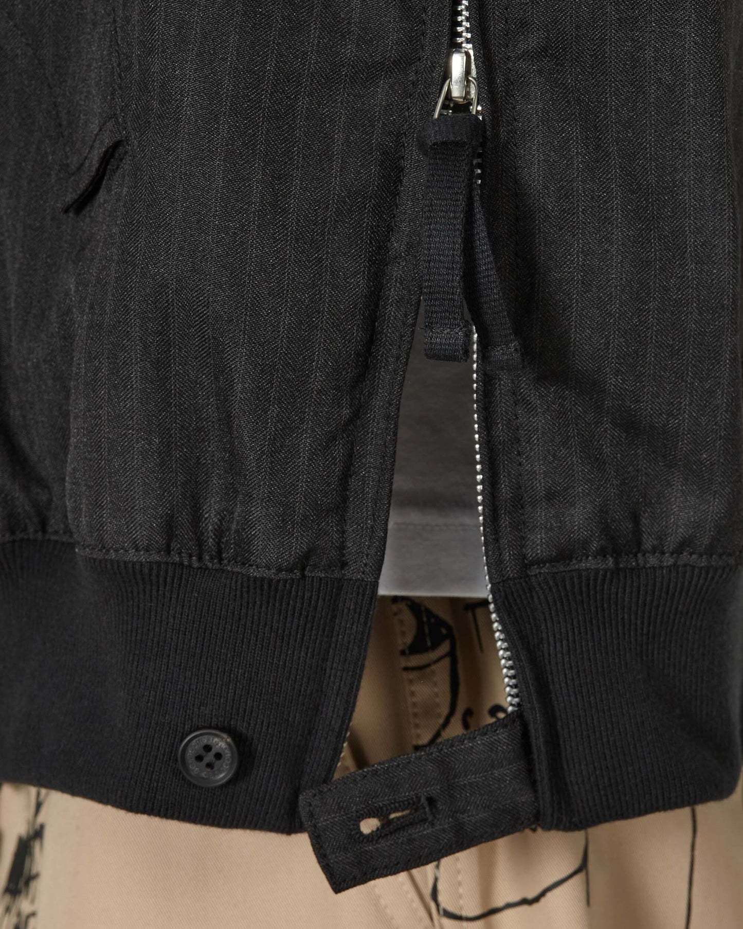 Comme Des Garçons Homme Men'S Jacket Black/Gray Coats and Jackets Jackets HK-J006-051 1