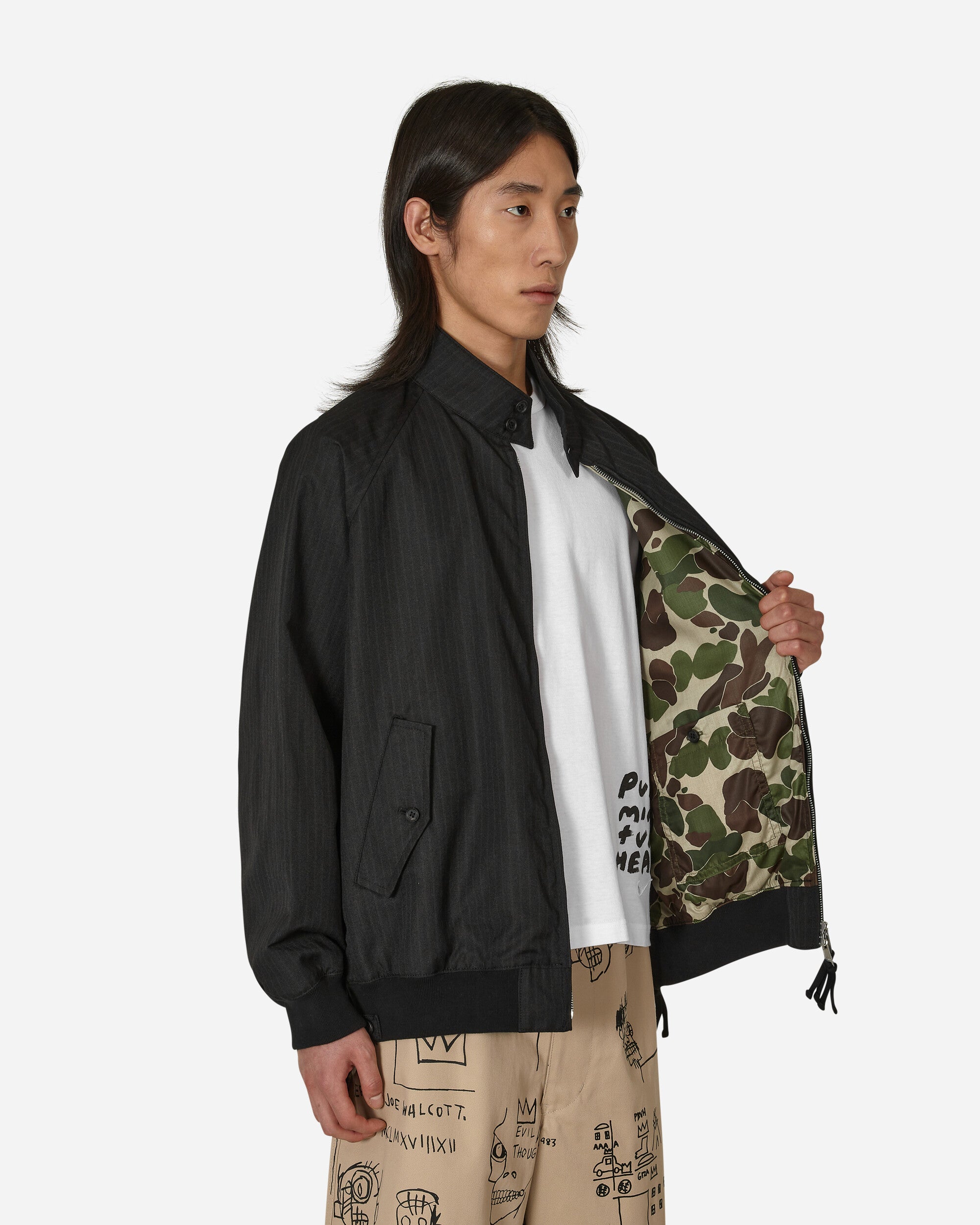 Comme Des Garçons Homme Men'S Jacket Black/Gray Coats and Jackets Jackets HK-J006-051 1