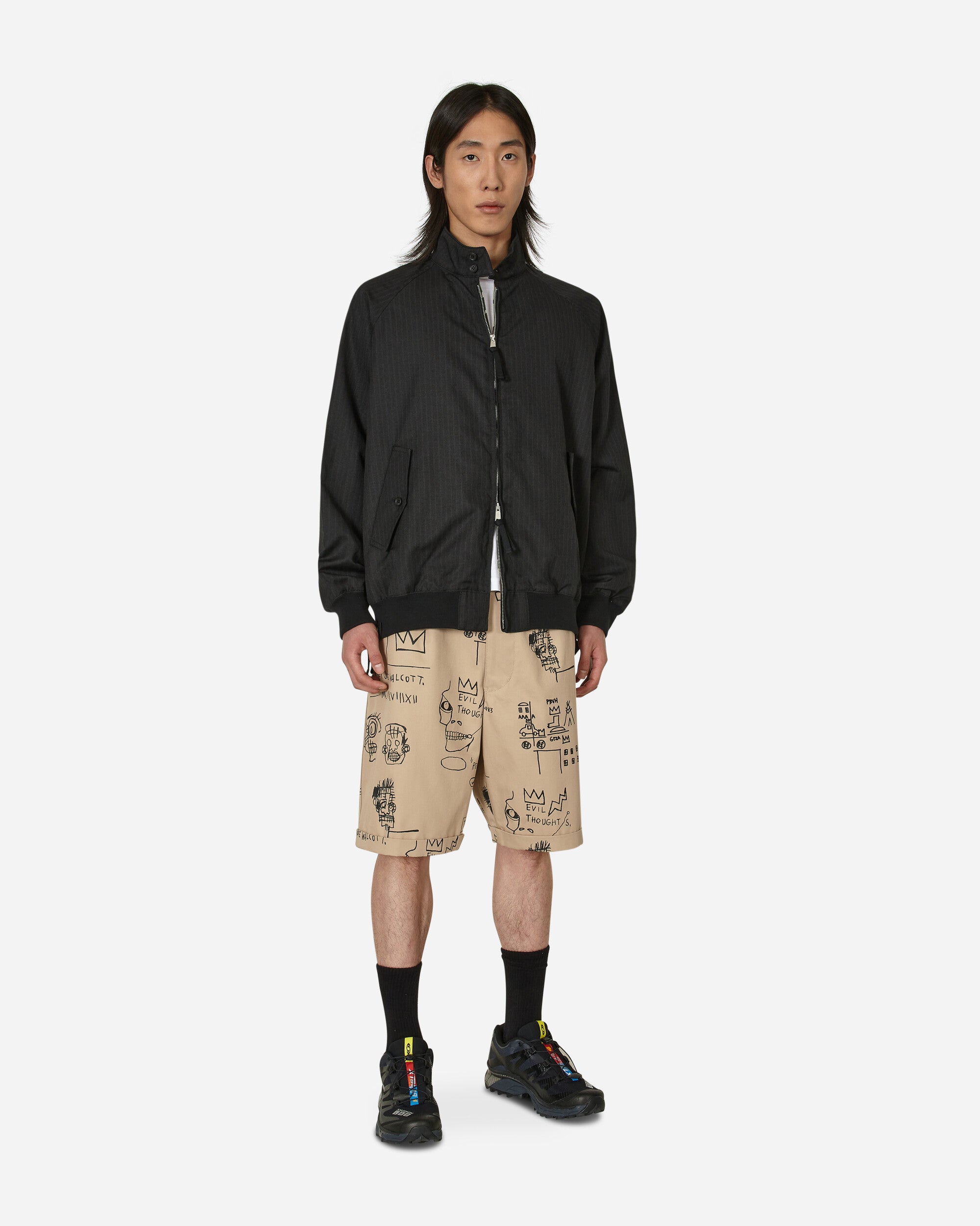 Comme Des Garçons Homme Men'S Jacket Black/Gray Coats and Jackets Jackets HK-J006-051 1