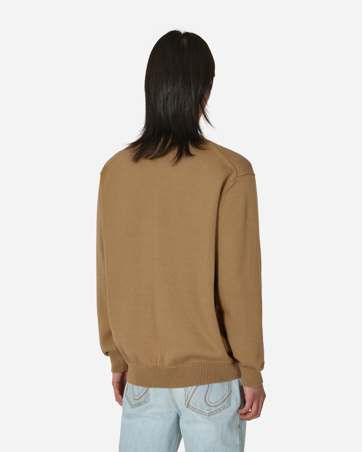Comme Des Garçons Homme Men'S Sweater Beige/Green Knitwears Sweaters HK-N002-051 2