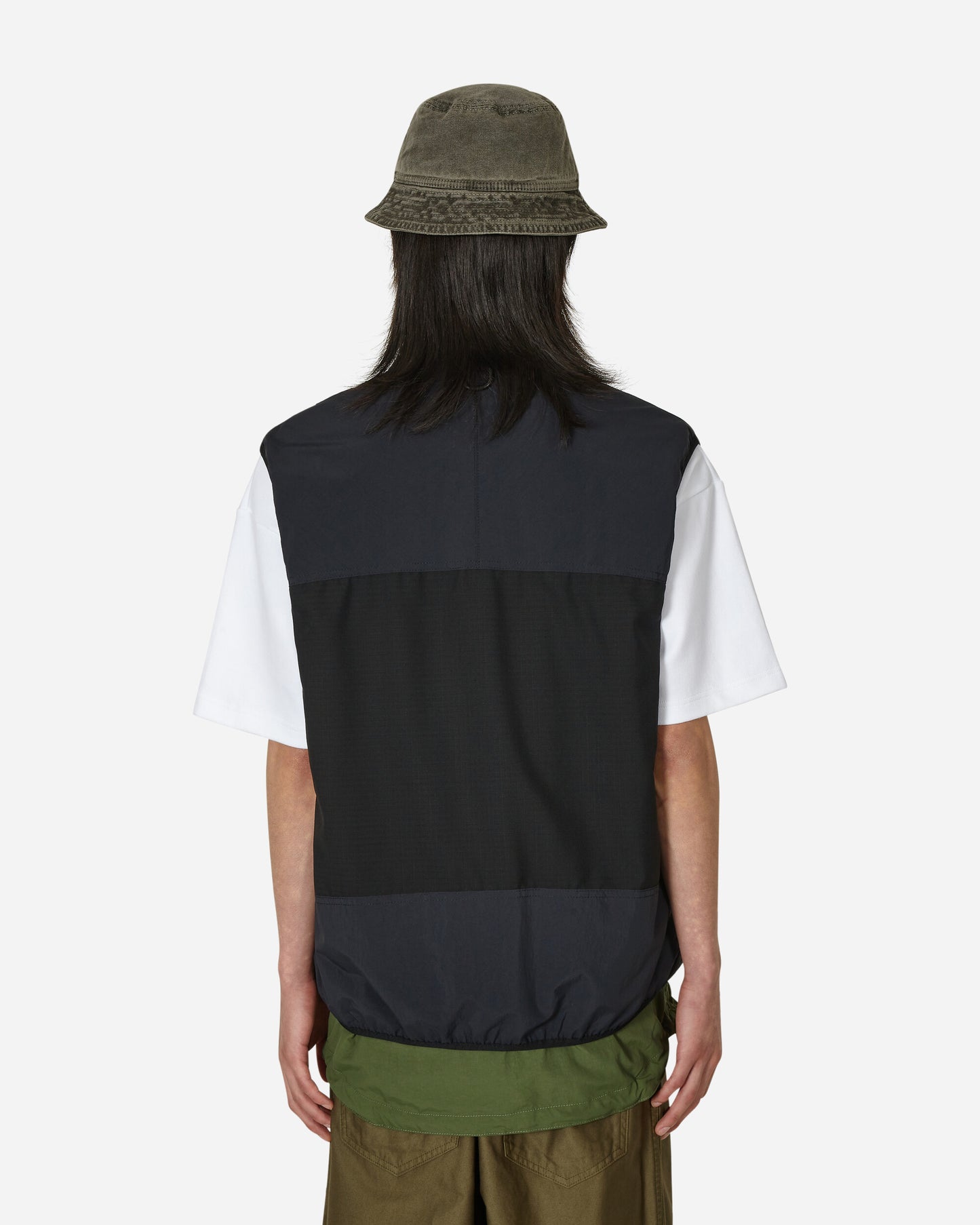 Comme Des Garçons Homme Men'S Jacket Dark Navy/Black Coats and Jackets Vests HK-J015-051 1