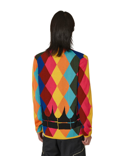 Comme Des Garçons Homme Plus Men'S Sweater Yellow/Multicolor Knitwears Cardigans PK-N003-051 1