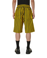 Comme Des Garçons Homme Plus Men'S Pants Yellow/Black Shorts Short PK-P052-051 1