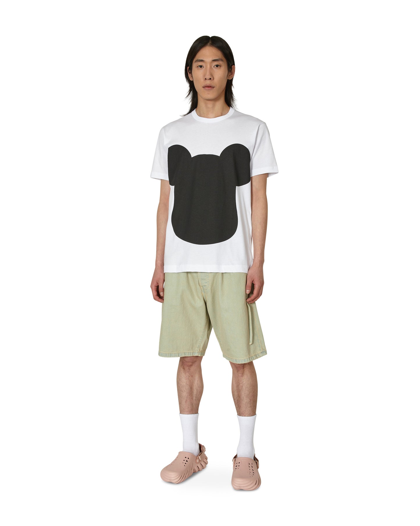 Comme Des Garçons Shirt Bearbrick T-Shirt White T-Shirts Shortsleeve FK-T010-S23 2