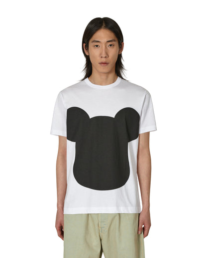 Comme Des Garçons Shirt Bearbrick T-Shirt White T-Shirts Shortsleeve FK-T010-S23 2