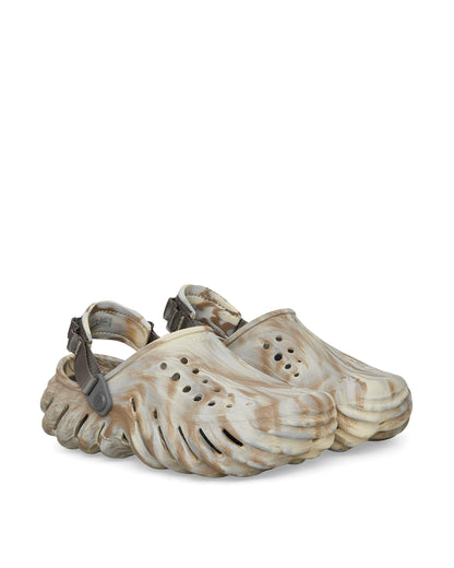 Crocs Echo Marbled Slide Bone/Multi Sandals and Slides Sandals and Mules CR208454 BON