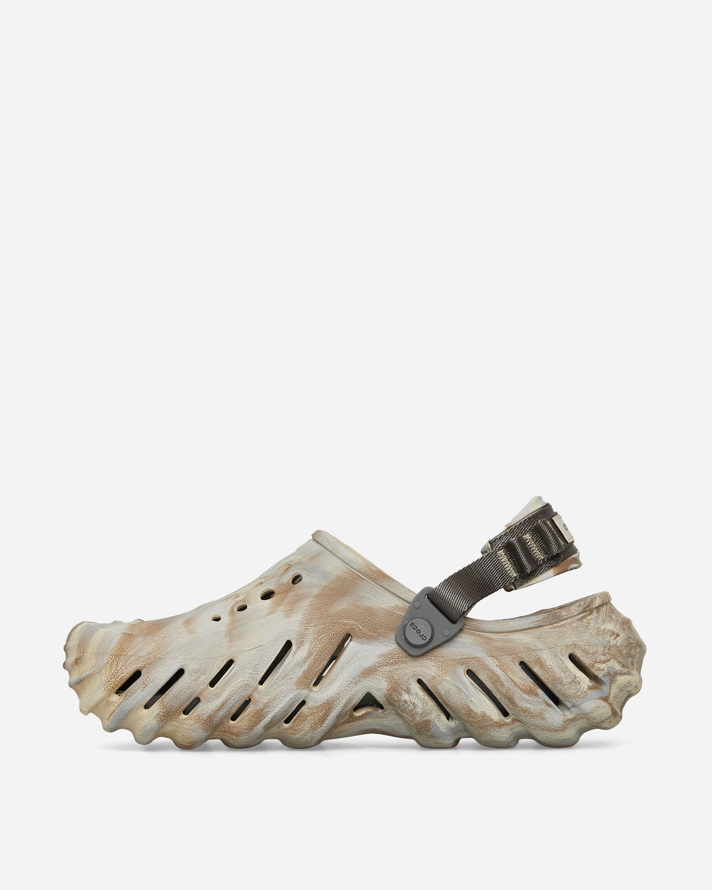 Crocs Echo Marbled Slide Bone/Multi Sandals and Slides Sandals and Mules CR208454 BON