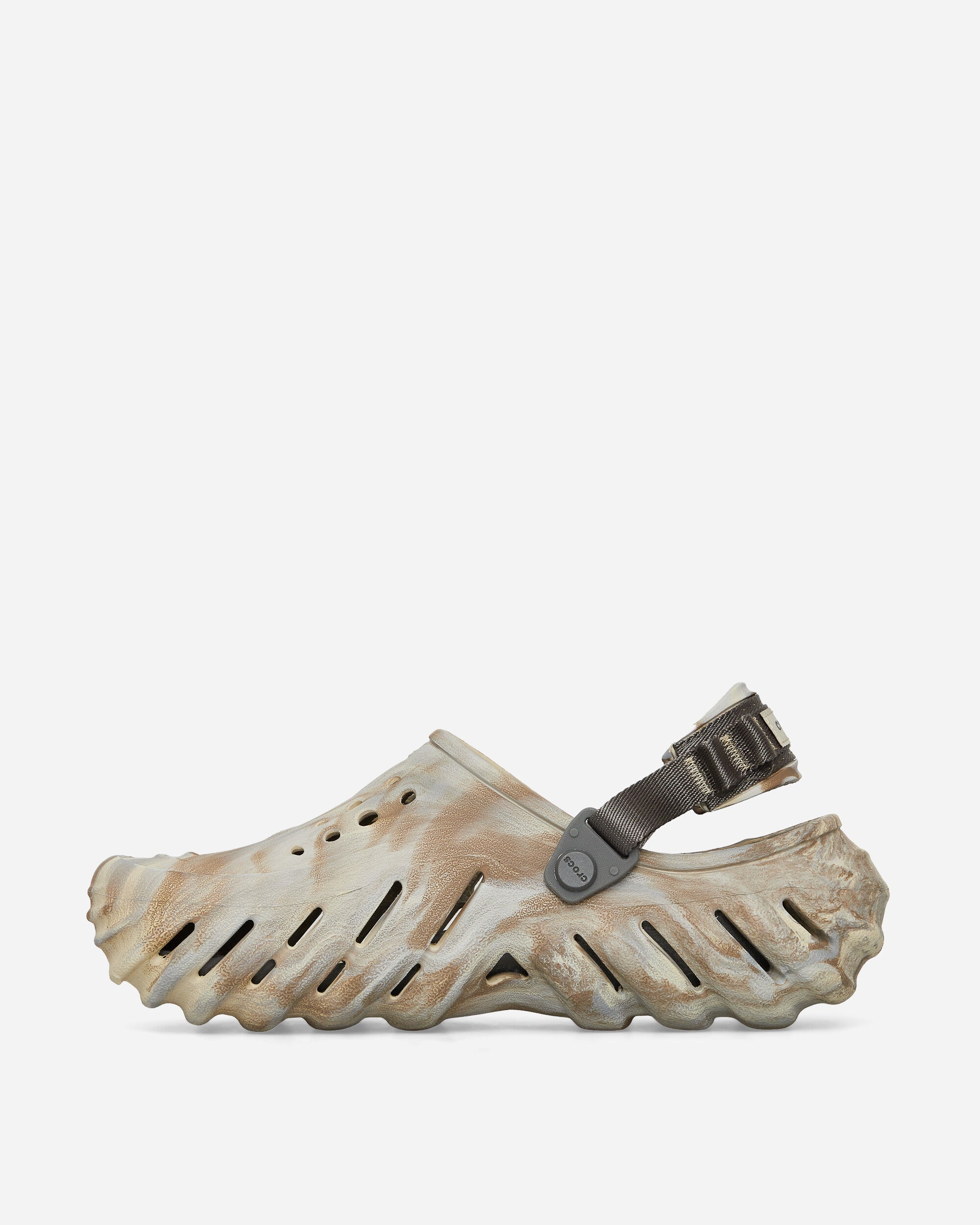 Crocs Echo Marbled Slide Bone/Multi Sandals and Slides Sandals and Mules CR208454 BON