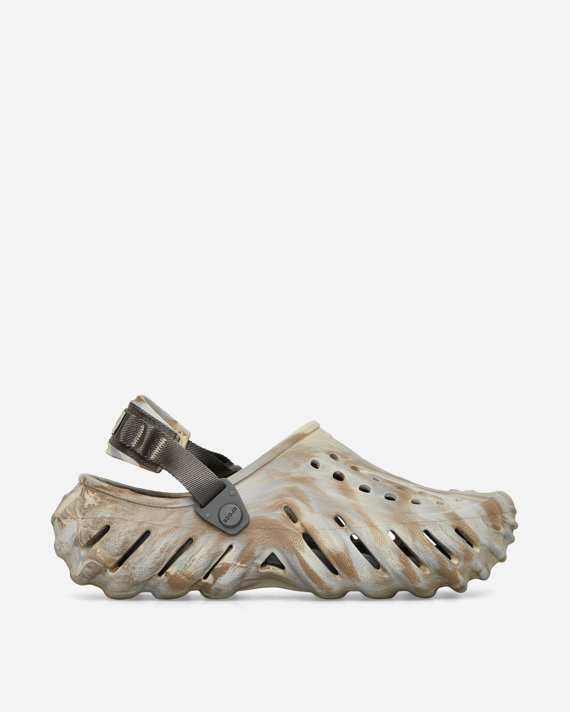 Crocs Echo Marbled Slide Bone/Multi Sandals and Slides Sandals and Mules CR208454 BON