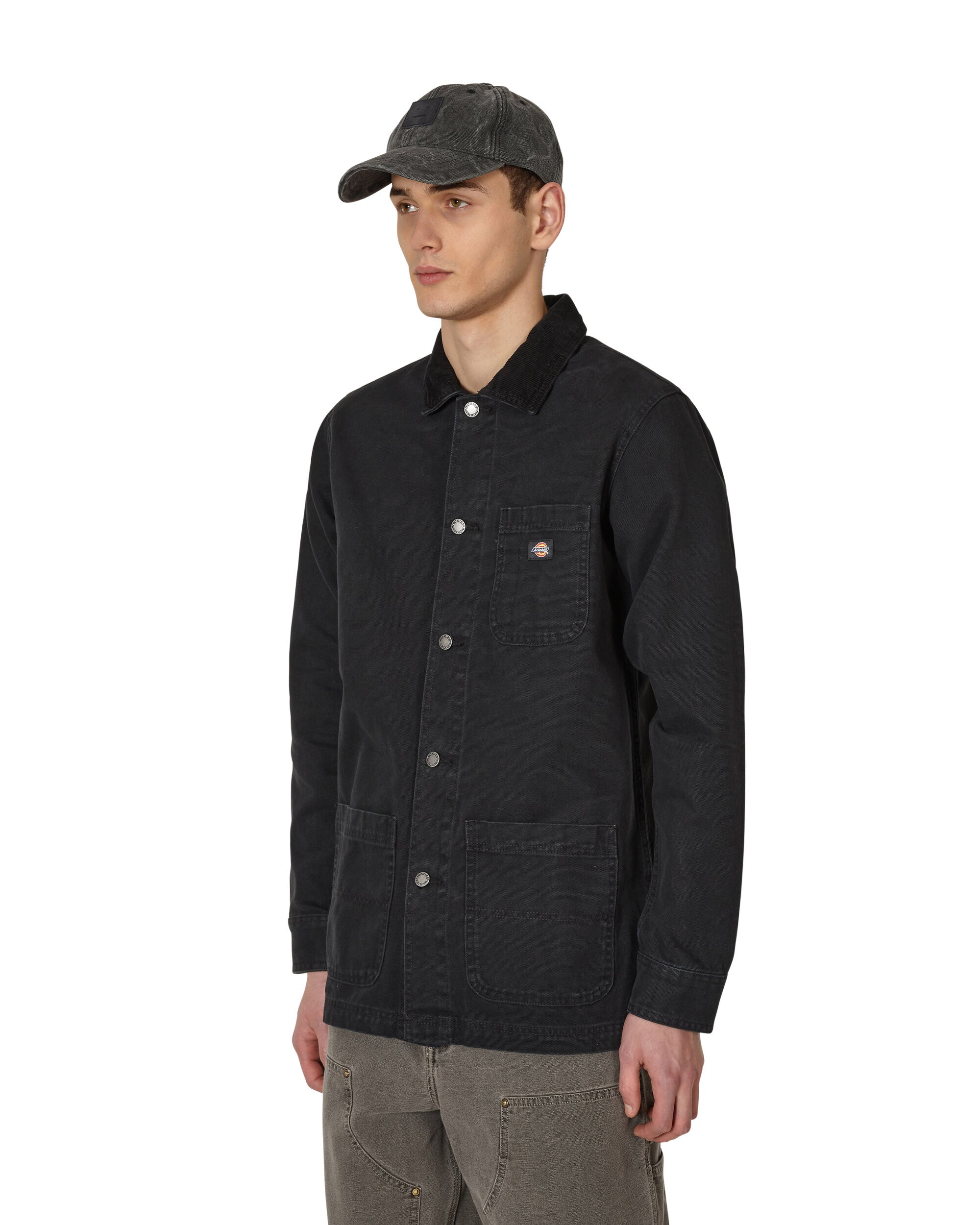 Dickies Dickies Duck Canvas Unlined Chore Coat Sw Black Coats and Jackets Jackets DK0A4XMJ C401