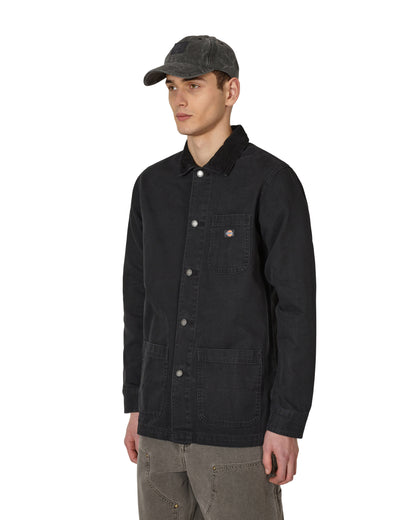 Dickies Dickies Duck Canvas Unlined Chore Coat Sw Black Coats and Jackets Jackets DK0A4XMJ C401
