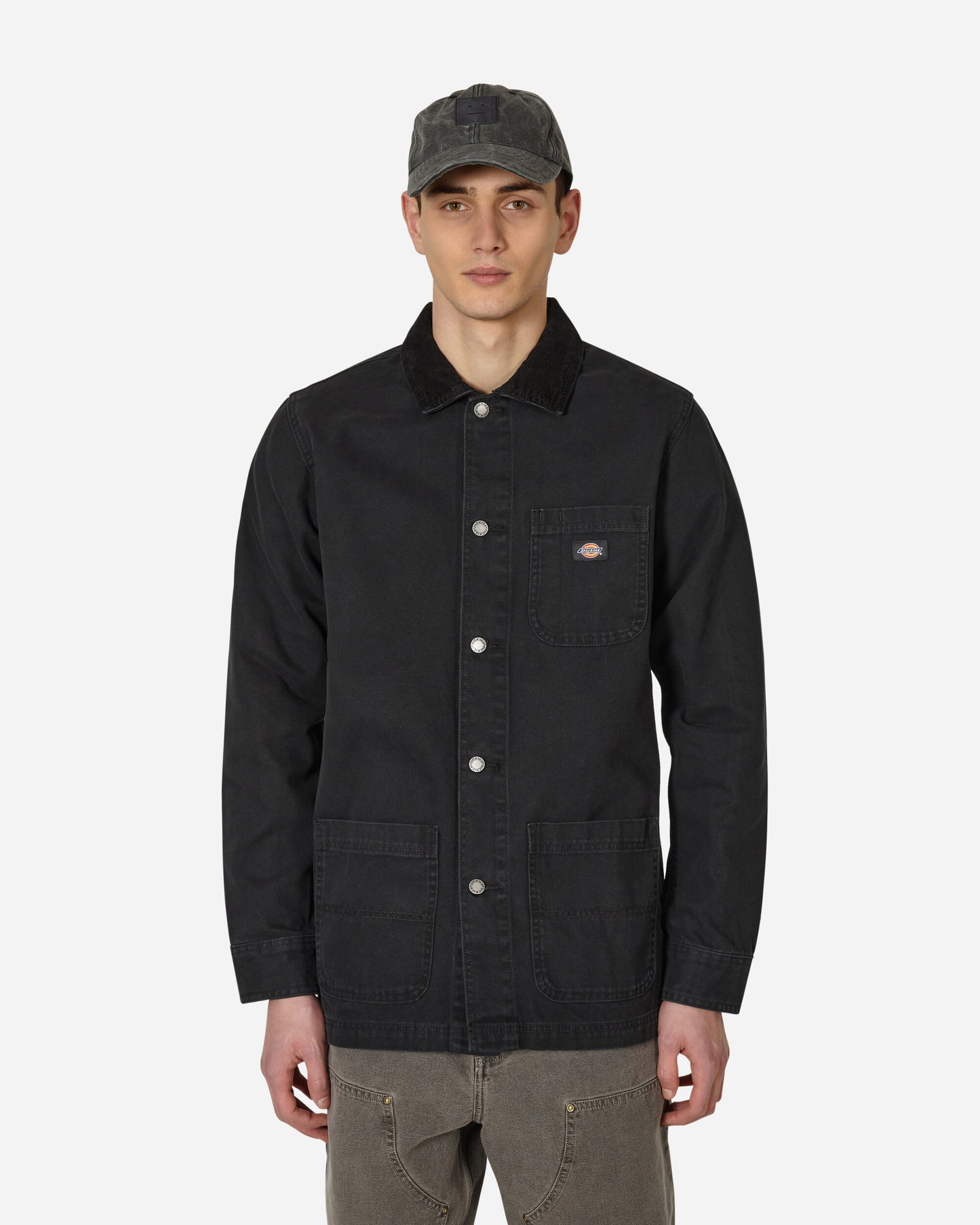 Dickies Dickies Duck Canvas Unlined Chore Coat Sw Black Coats and Jackets Jackets DK0A4XMJ C401