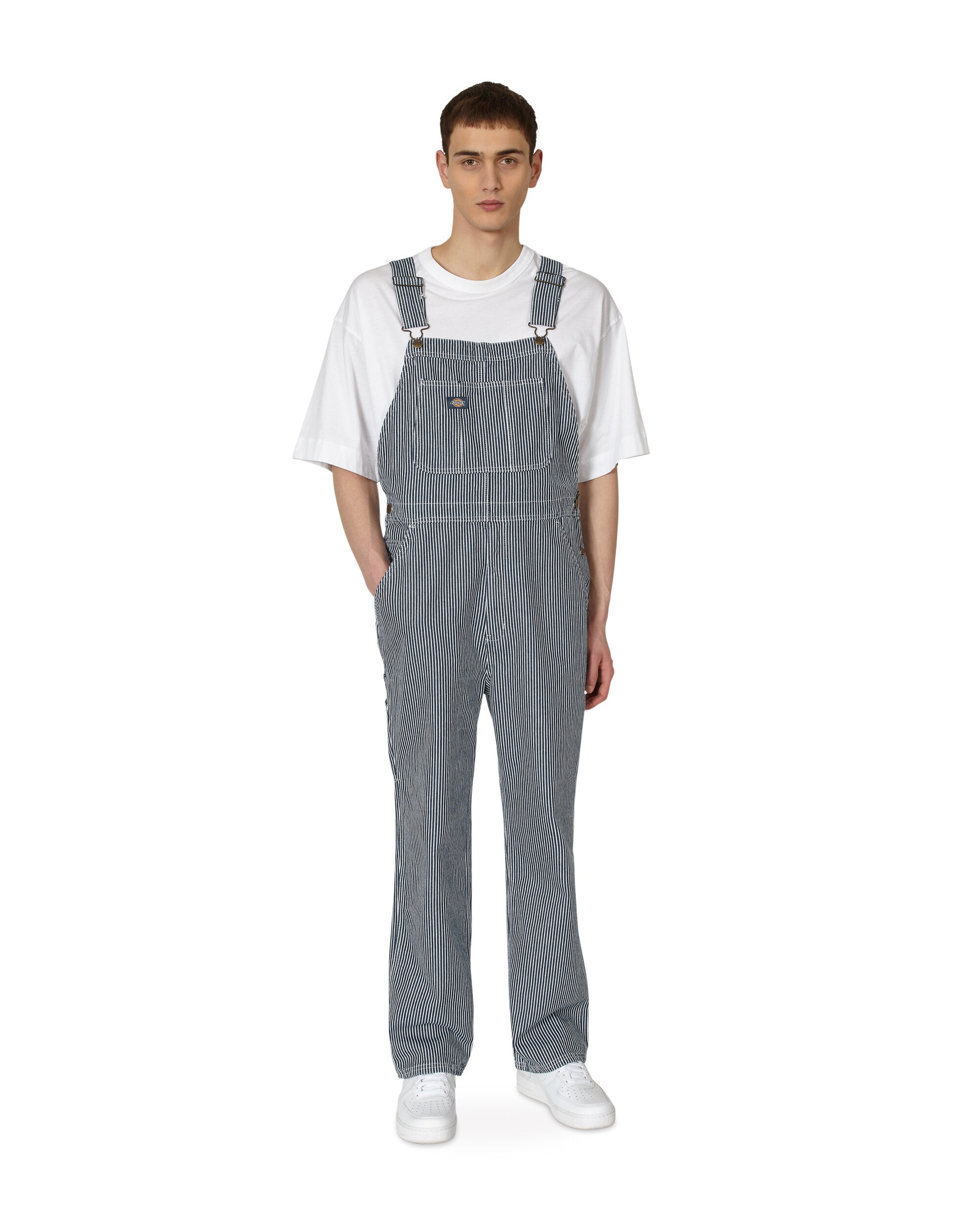 Dickies Dickies Classic Hickory Bib Af Hickory Pants Jumpsuits DK0A4Y3J F341