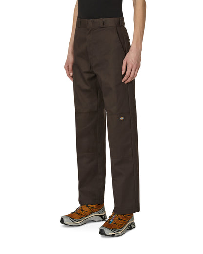 Dickies Double Knee Rec Dark Brown Pants Trousers DK0A4XK3 DBX1
