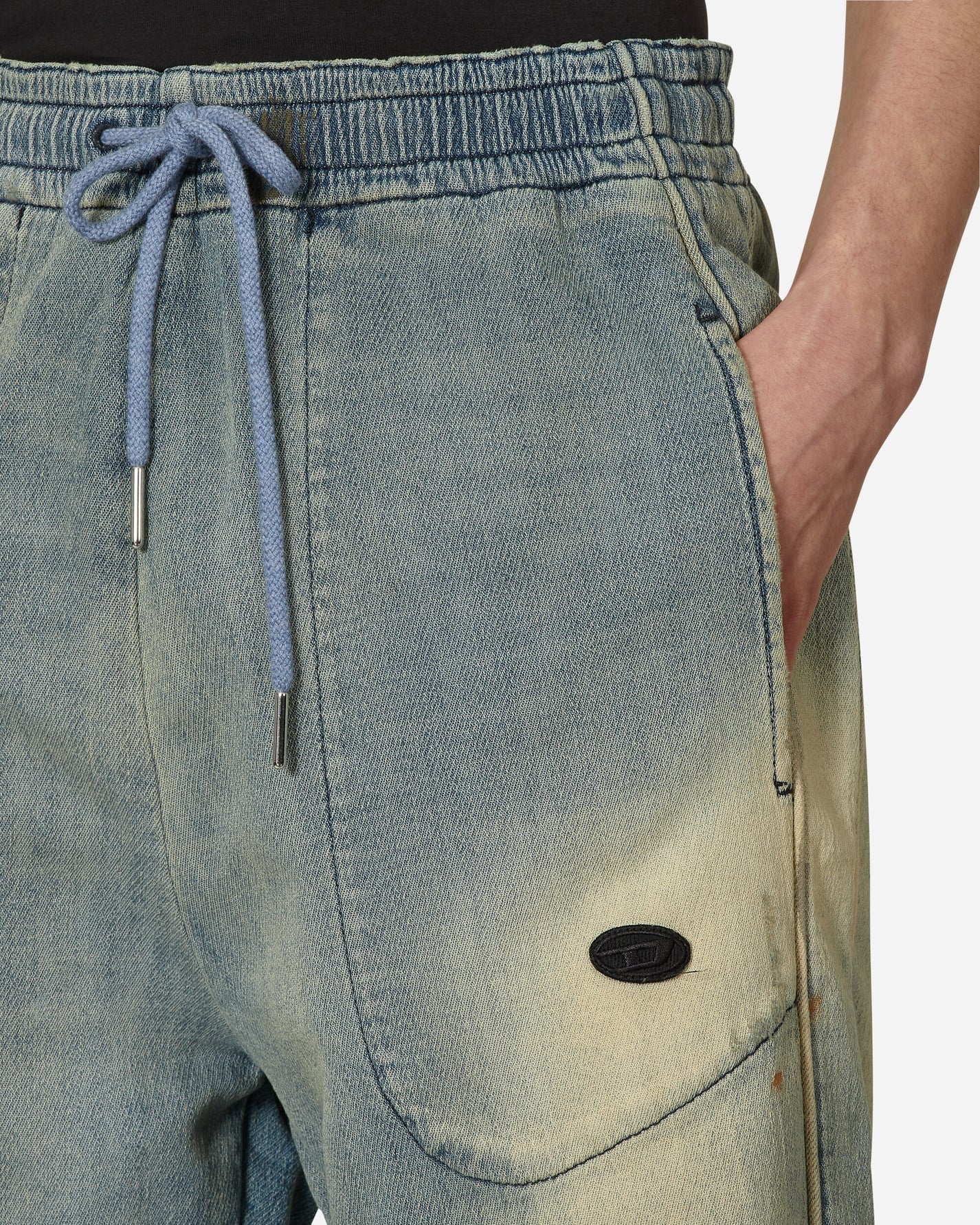 Diesel D-Martians-Ne Blue Pants Denim A03924 01