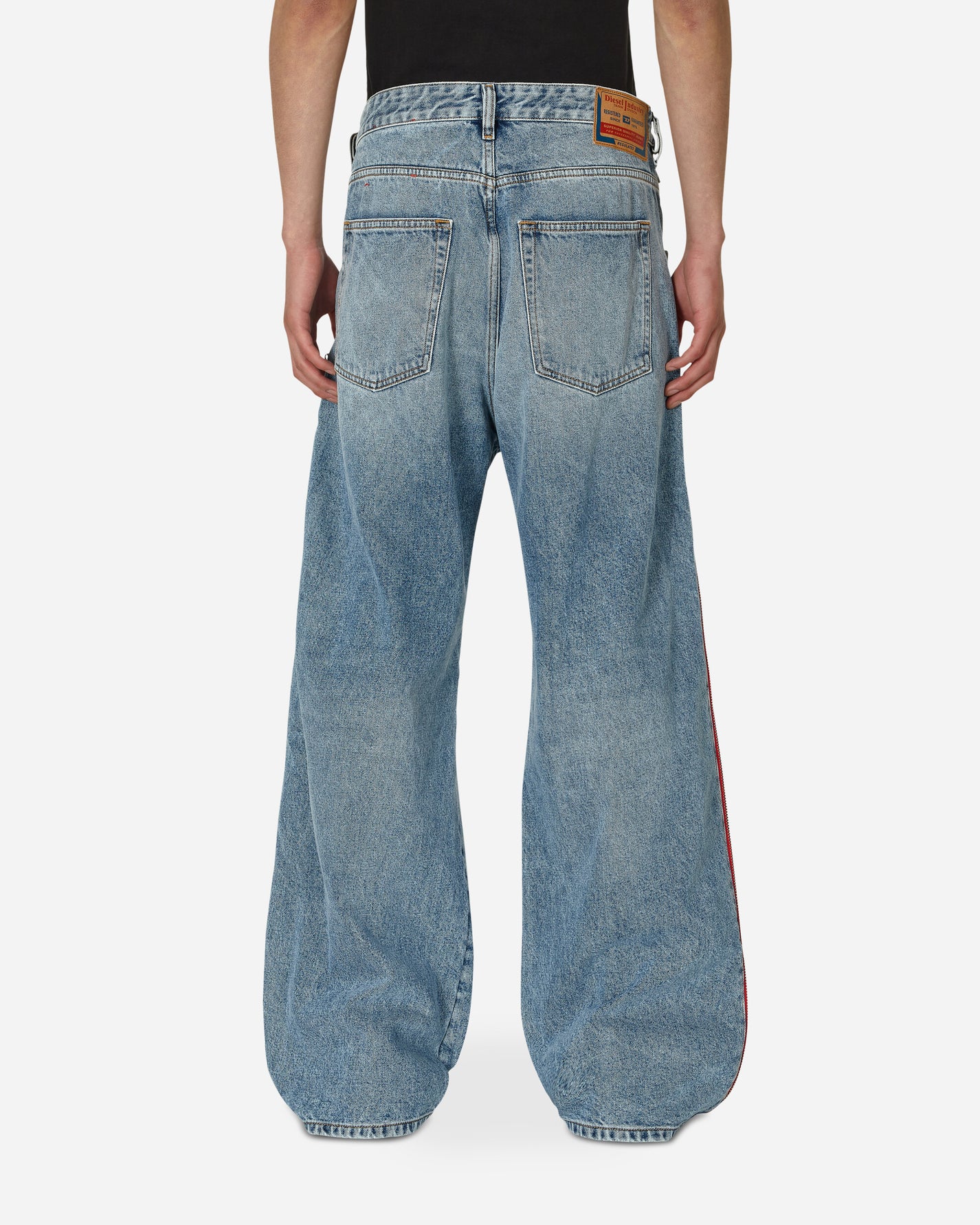 Diesel D-Rise-Fsc Blue Pants Denim A09914 01