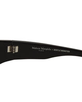 Gentle Monster Gentle Monster X Maison Margiela Black Eyewear Sunglasses MM003 01
