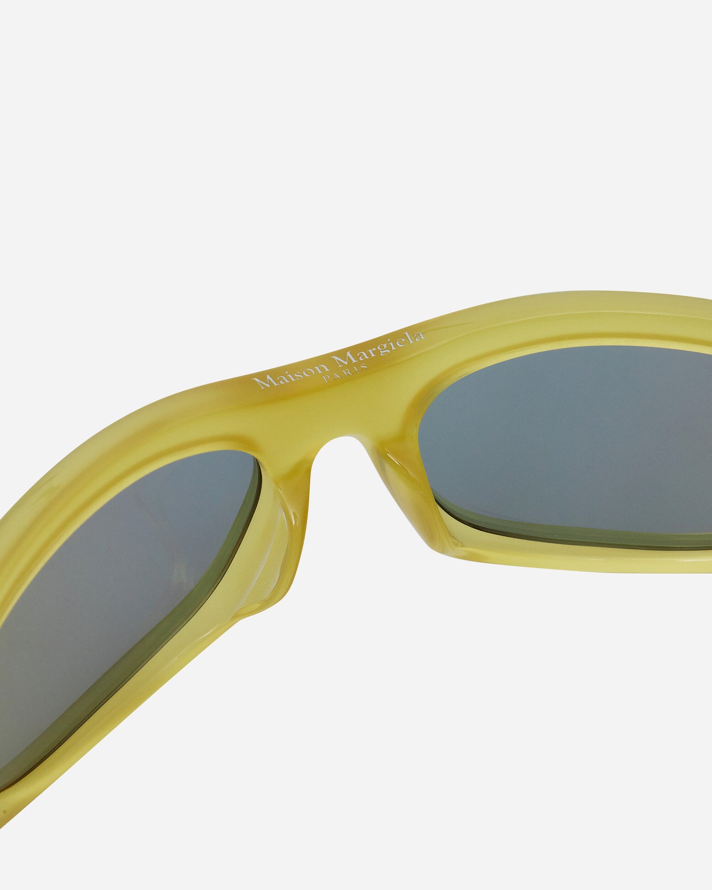 Gentle Monster Gentle Monster X Maison Margiela Clear Yellow Green Eyewear Sunglasses MM003 OL3