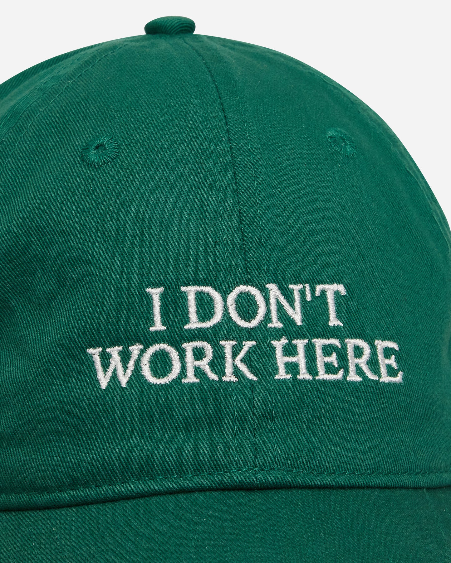 Idea Book Sorry I Don'T Work Here Hat Green/White Hats Caps IBSORRYHAT GREEN