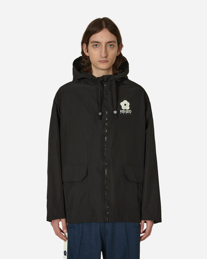 KENZO Paris Elevated Packable Windbreaker Black Coats and Jackets Parka Jackets FD55BL1579NF 99