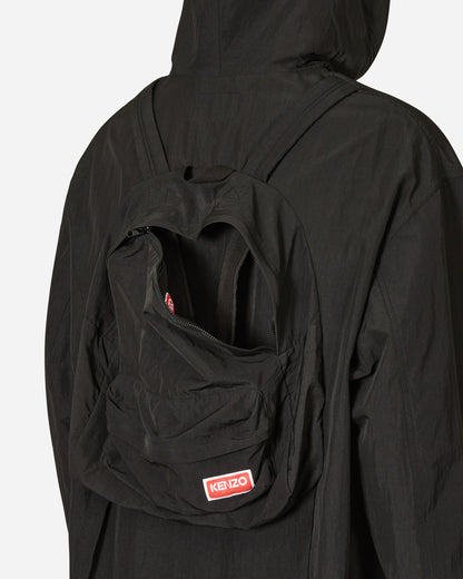KENZO Paris Elevated Packable Windbreaker Black Coats and Jackets Parka Jackets FD55BL1579NF 99