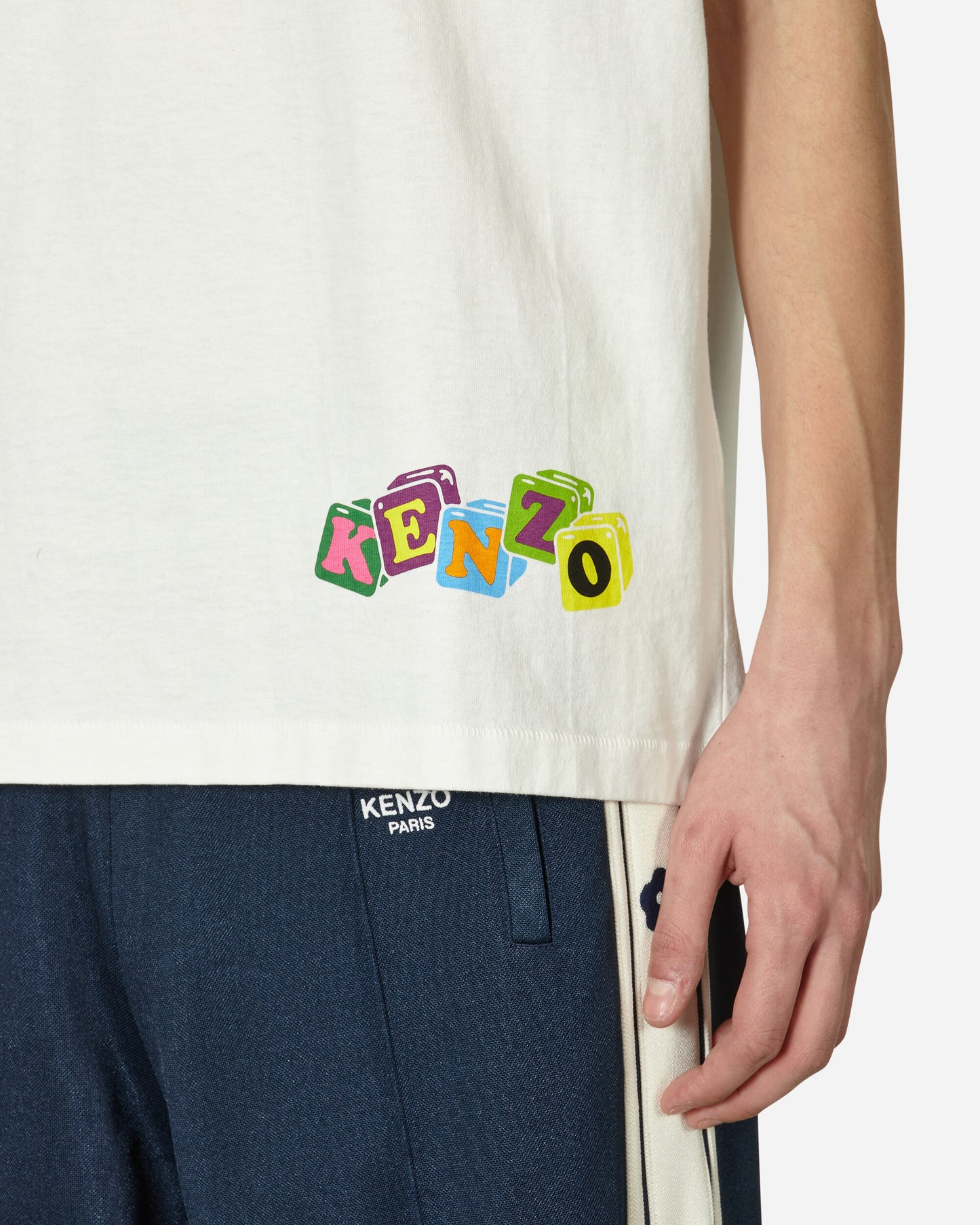 KENZO Paris Boke Boy Oversize T-Shirt White T-Shirts Shortsleeve FD55TS4564SY 02