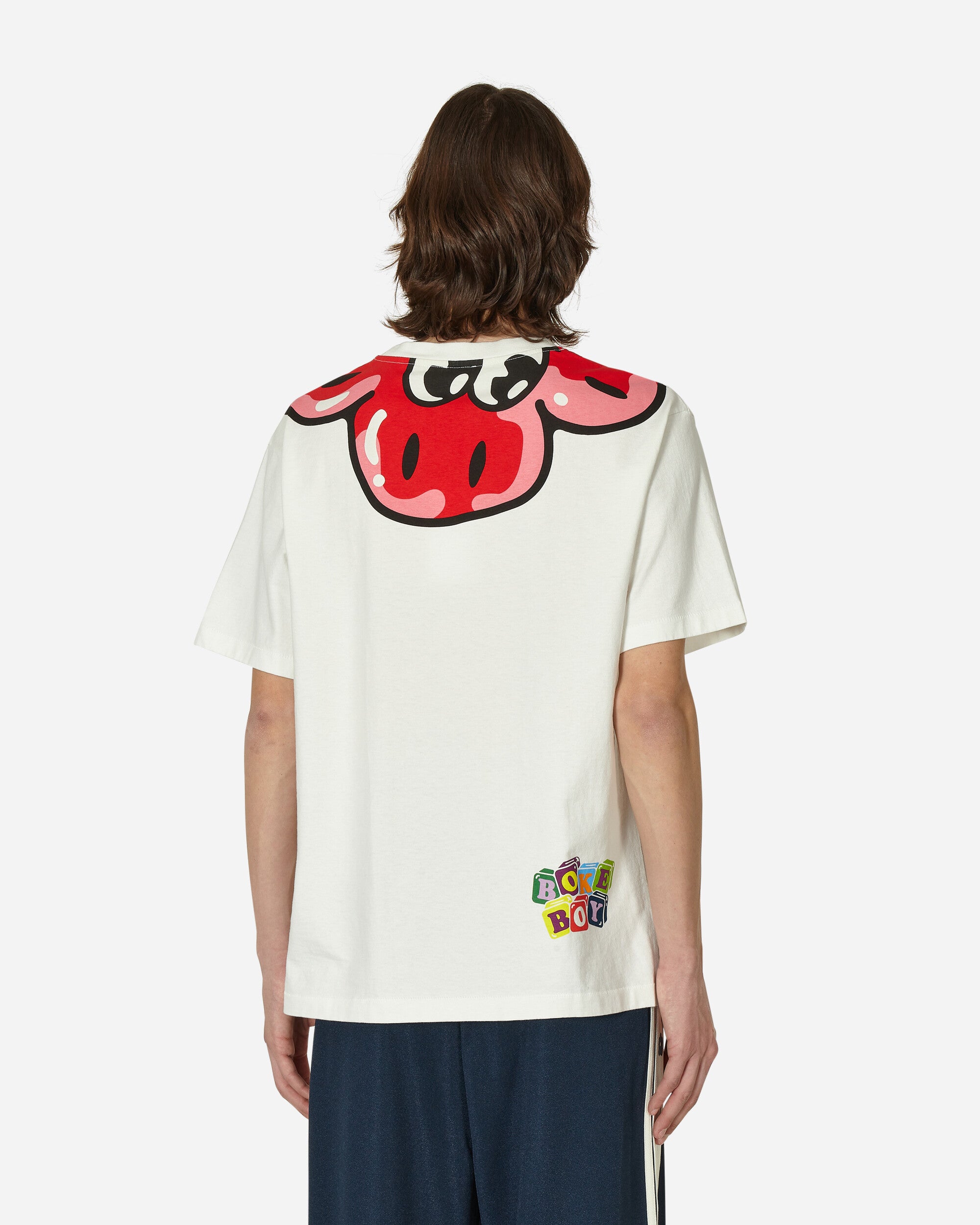 KENZO Paris Boke Boy Oversize T-Shirt White T-Shirts Shortsleeve FD55TS4564SY 02