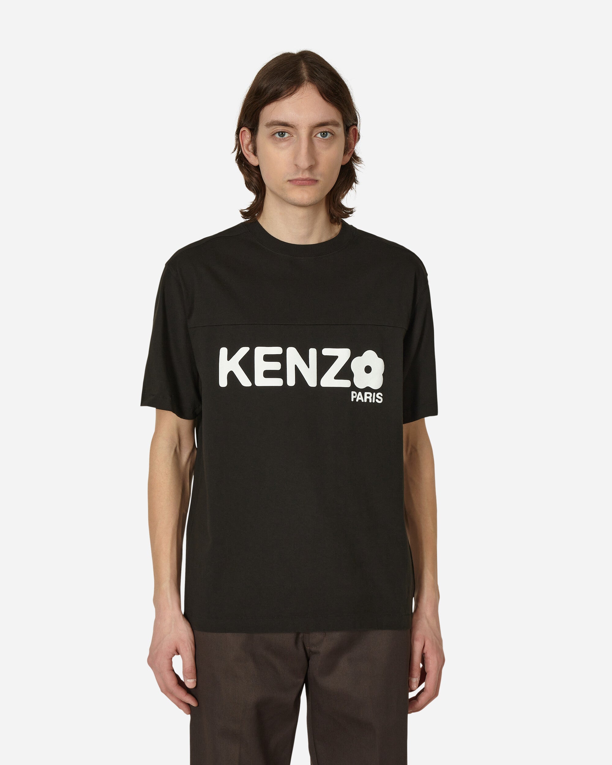 KENZO Paris Boke Flower 2.0 T-Shirt Black T-Shirts Shortsleeve FD55TS4094SG 99