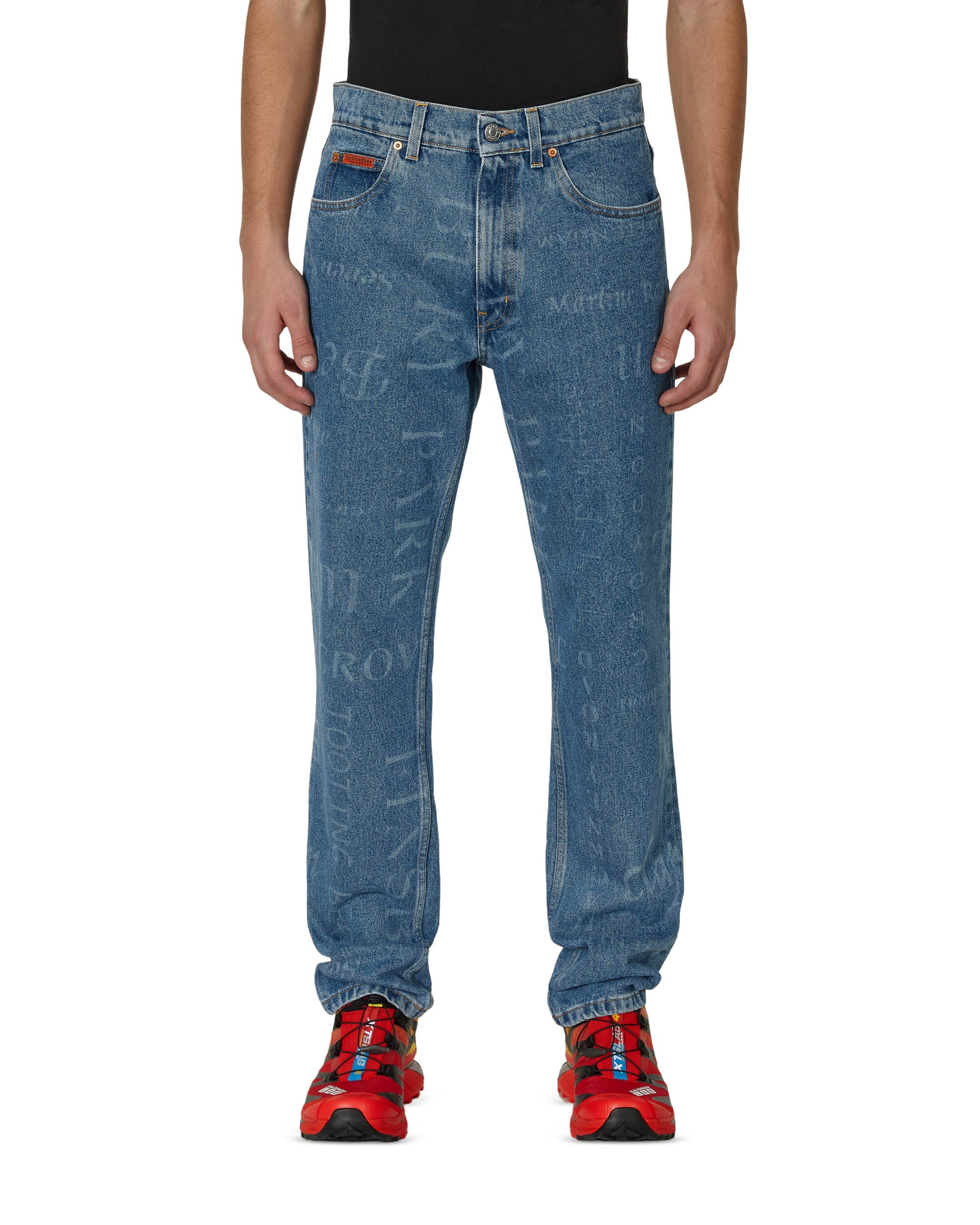 Martine Rose Straight Leng Jean Blue Pants Denim CMRSS23204  BLSTT 