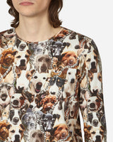 Martine Rose Stretch Top Cats&Dogs T-Shirts Longsleeve MRSS23423  MRCND 