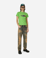 Martine Rose Shrunken T-Shirt Fluoro Green Rose Xchange  T-Shirts Shortsleeve MRSS23629  FLUGRX 