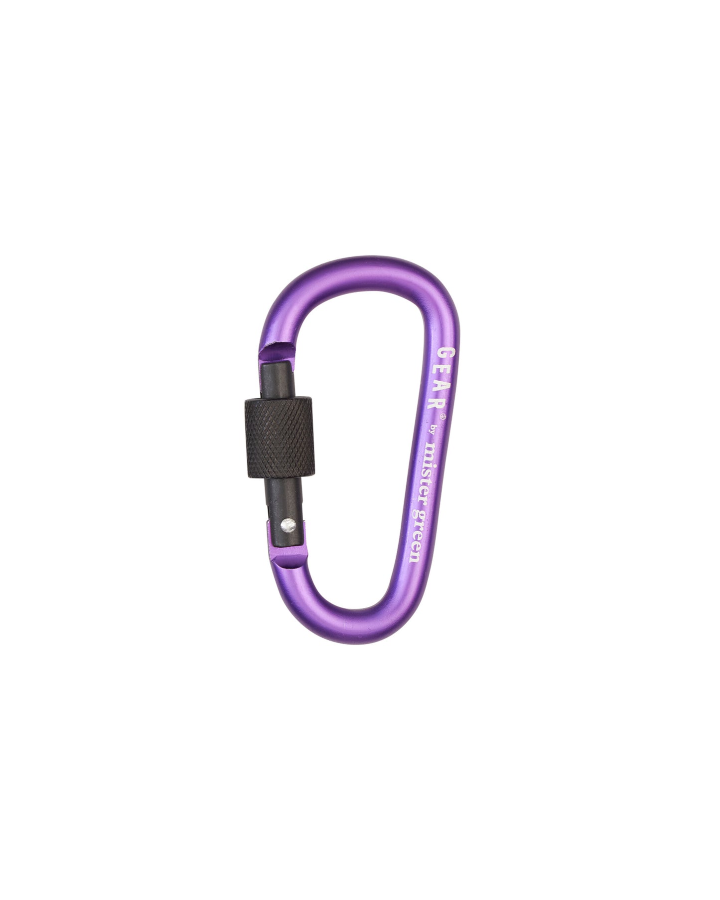 Mister Green Carabiner Purple Small Accessories Keychains MGCARABINER 003