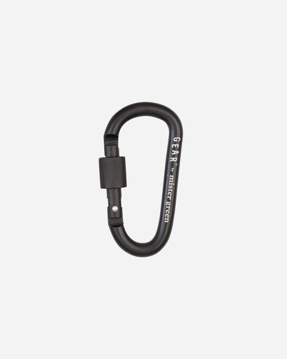Mister Green Carabiner Black Small Accessories Keychains MGCARABINER 002