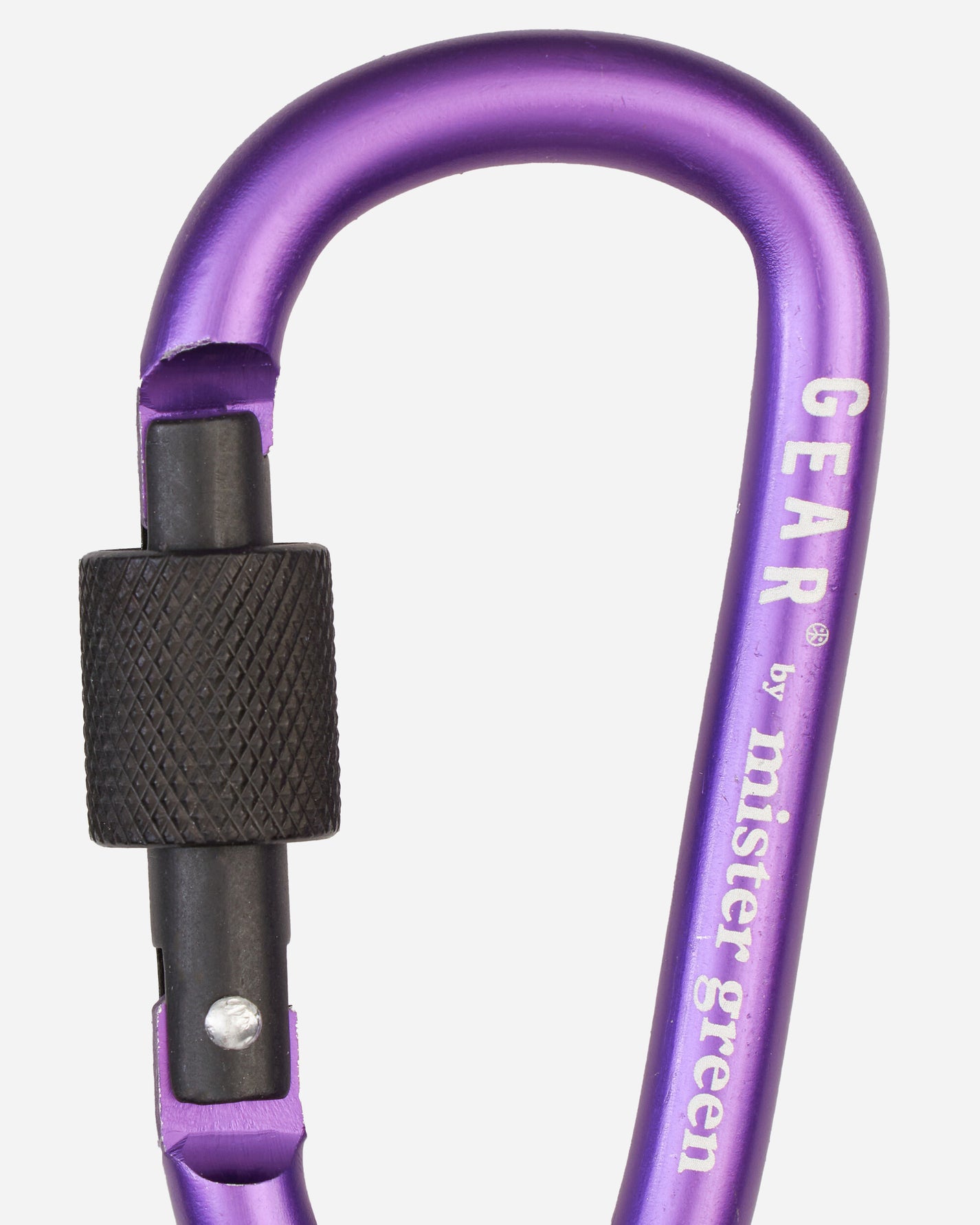 Mister Green Carabiner Purple Small Accessories Keychains MGCARABINER 003