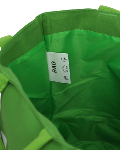 Mister Green Round Tote/Grow Pot - Large Green Bags and Backpacks Tote Bags MGROUNDTOTEL 001