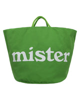 Mister Green Round Tote/Grow Pot - Medium Green Bags and Backpacks Tote Bags MGROUNDTOTEM 001