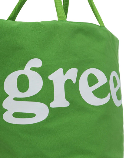 Mister Green Round Tote/Grow Pot - Medium Green Bags and Backpacks Tote Bags MGROUNDTOTEM 001