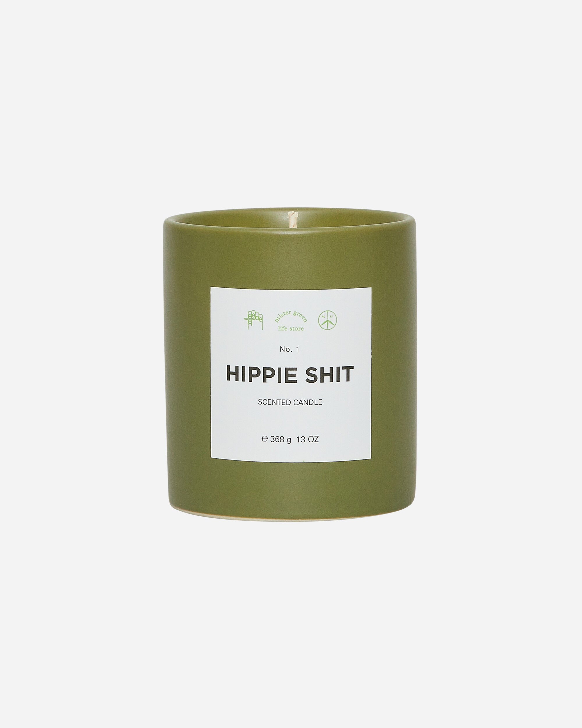Mister Green Fragrance No. 1 Hippie Shit Candle Multicolor Home Decor Candles MGFRAGR1CANDLE 001