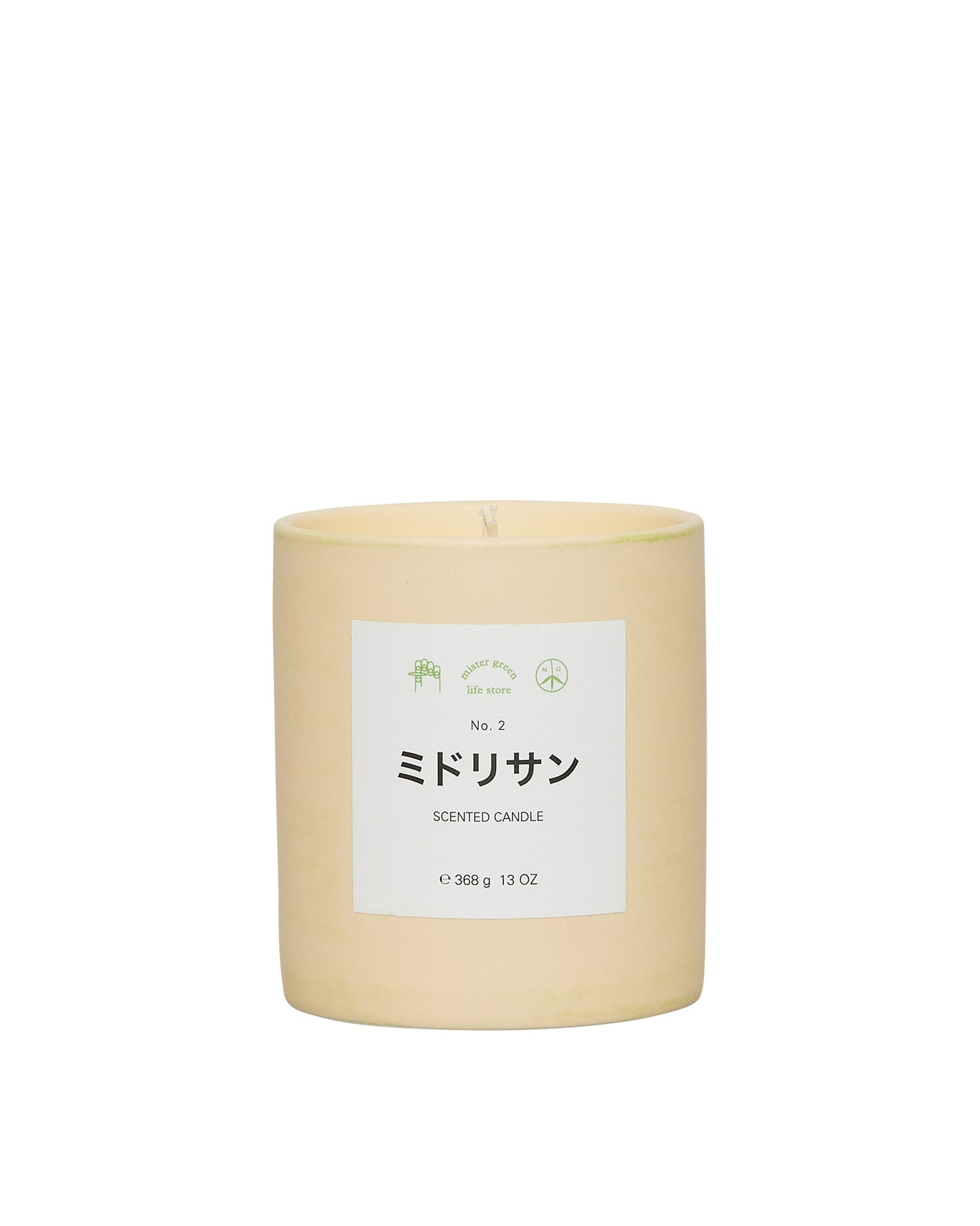 Mister Green Fragrance No. 2 Midori San Candle Multicolor Home Decor Candles MGFRAGRMIDORI 001