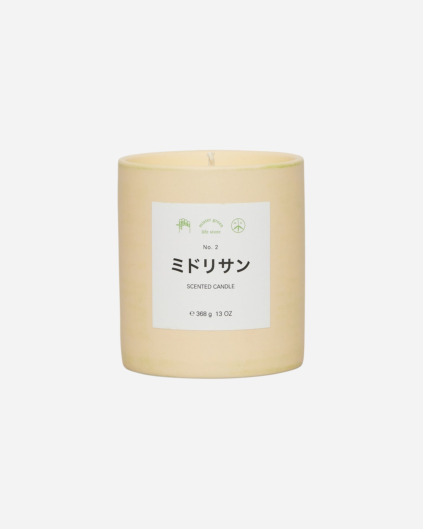 Mister Green Fragrance No. 2 Midori San Candle Multicolor Home Decor Candles MGFRAGRMIDORI 001