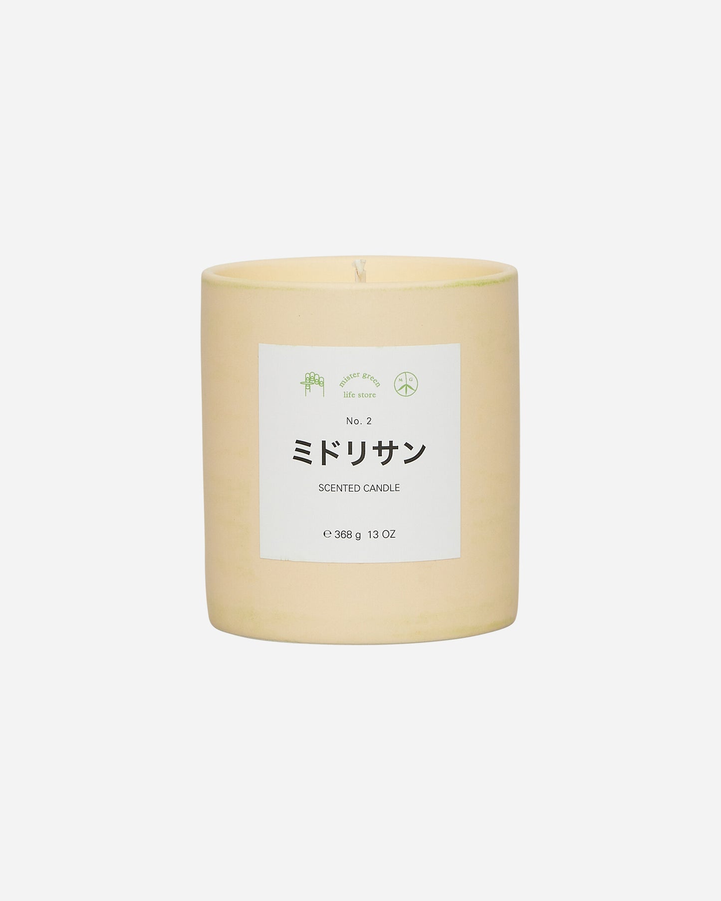 Mister Green Fragrance No. 2 Midori San Candle Multicolor Home Decor Candles MGFRAGRMIDORI 001