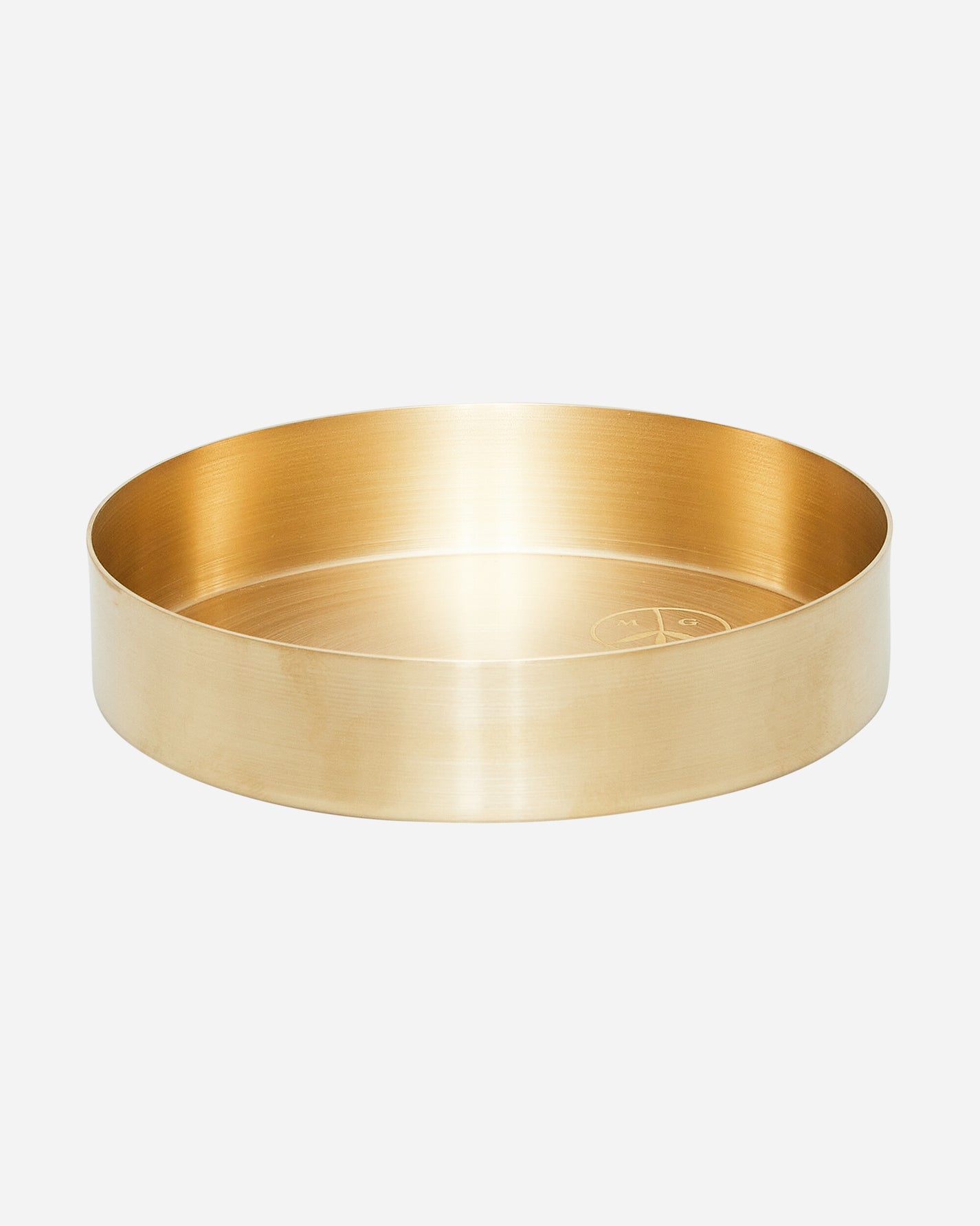 Mister Green Circle Peace Logo Tray Brass High Times Smoking Sets MGCIRCLETRAY 001